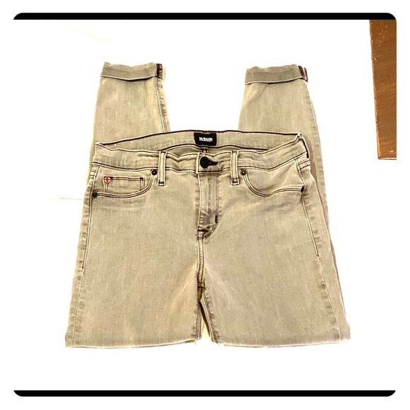 Hudson grey ankle skinny jeans size 29 mid-rise casual denim - Picture 1 of 6